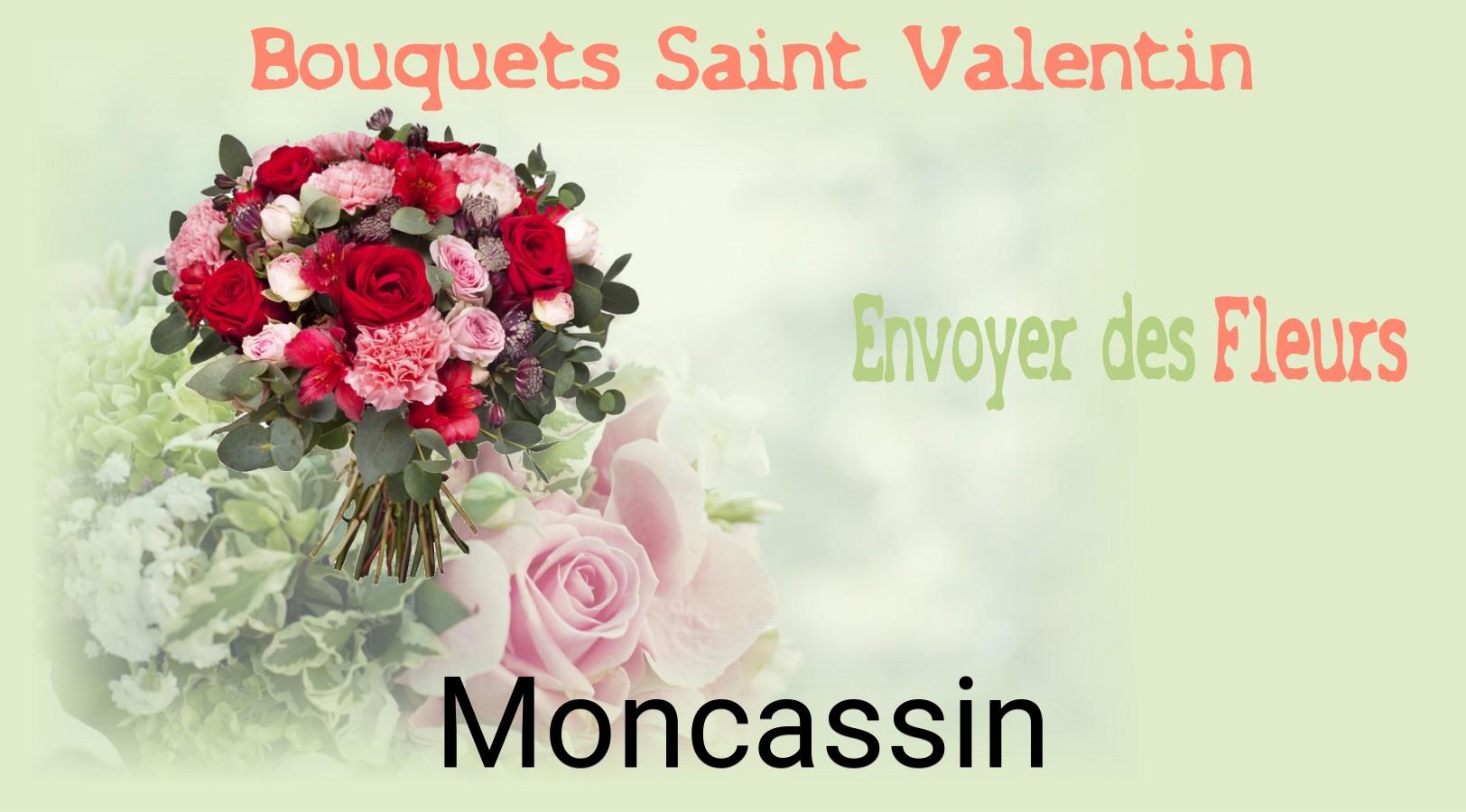 Roses de Saint-Valentin livrées à Moncassin